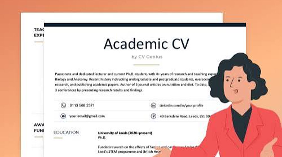 نوشتن رزومه آکادمیک (Academic CV) برای اپلای دکترا