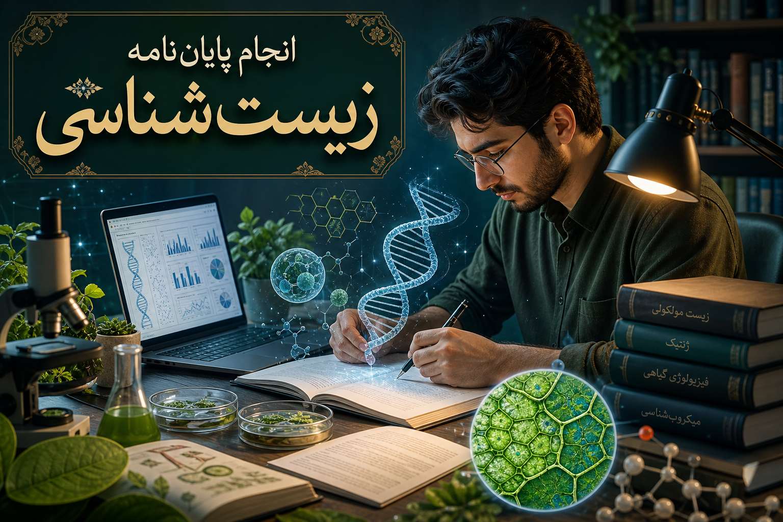 انجام پایان‌نامه زیست شناسی