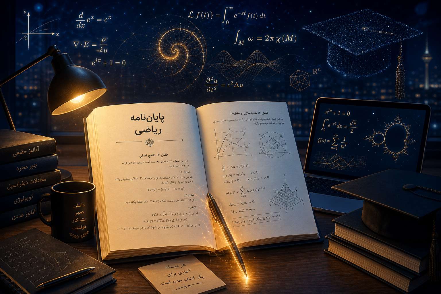 انجام پایان‌نامه ریاضی
