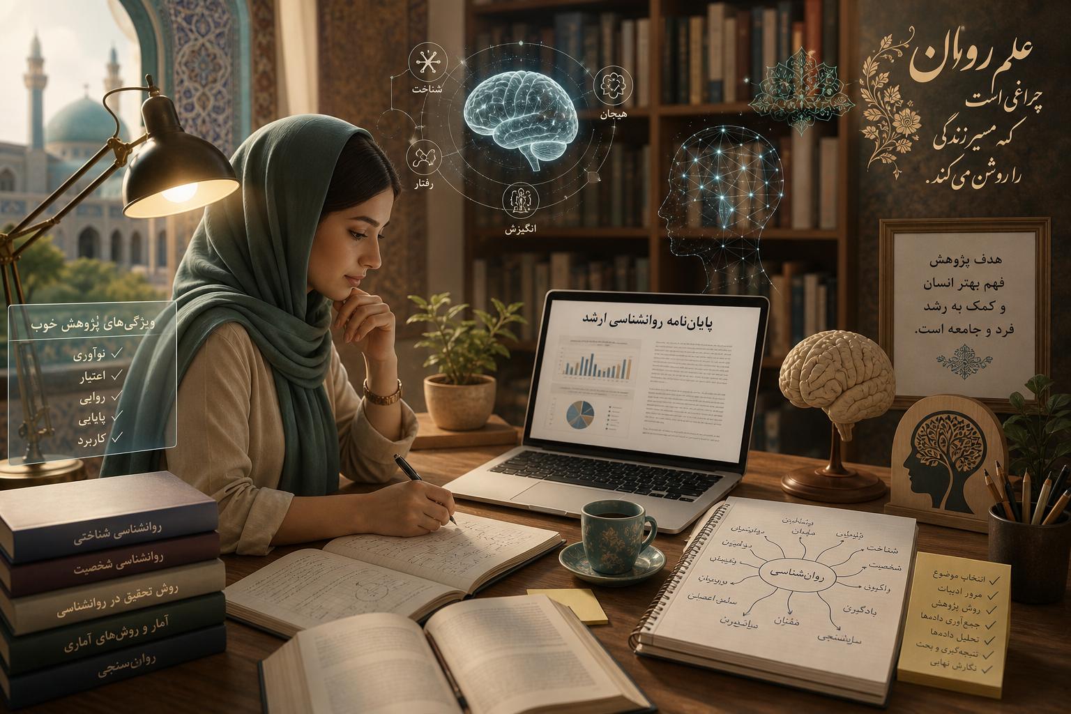 انجام پایان نامه روانشناسی ارشد